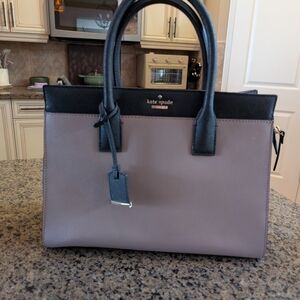 Kate Spade Black and Gray Women's Bag